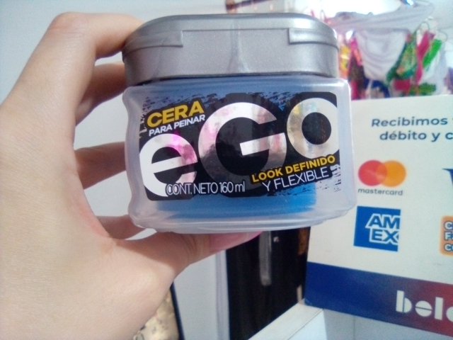 Cera ego para hombre 160ml