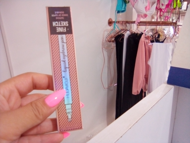hudavioji liquid eyebrow delineador tres pelos