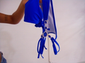 bikini azul rey con piedras