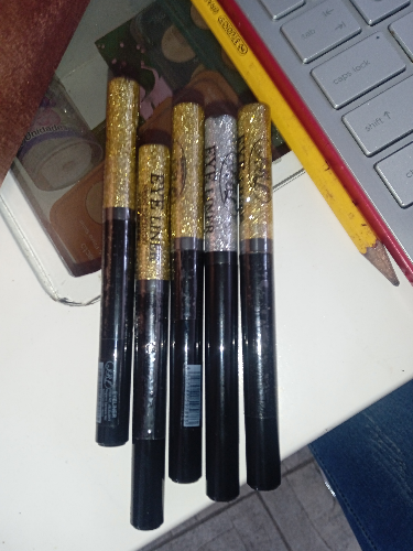jbl eye liner delineador con glitter