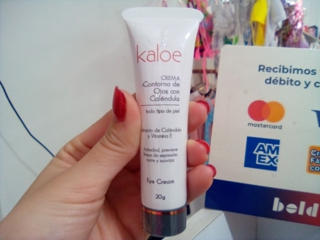 kaloe contorno de ojos con calendula