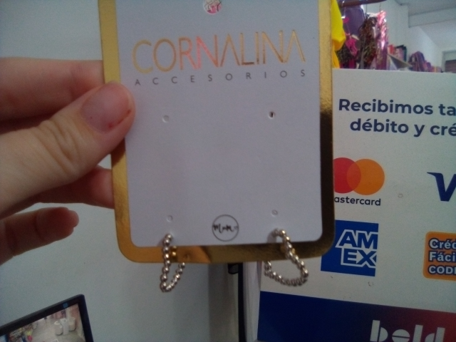 cornalina candonga mini de corazon