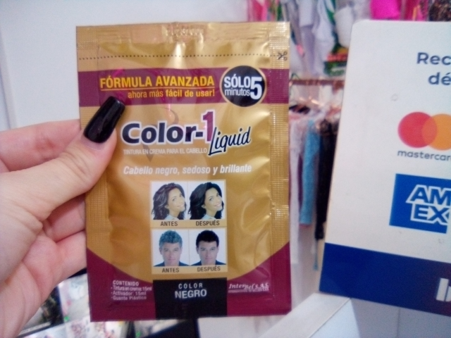color 1 tintura en crema para el cabello