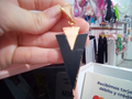 pendientes largos triangulo