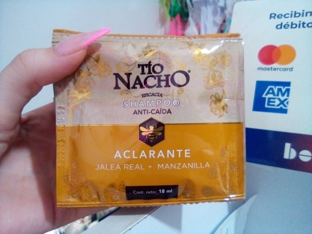 tio nacho shampoo en sachet
