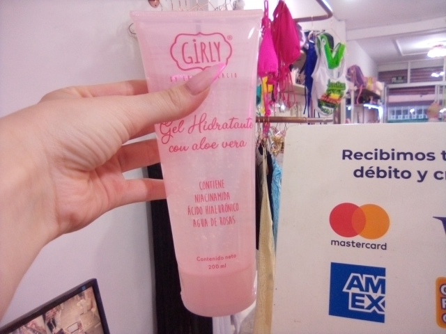 girly gel hidratante con aloe vera