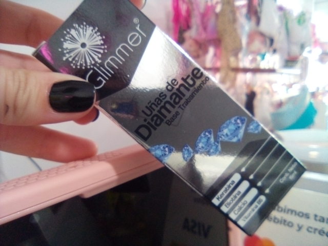 glimmer unas de diamante