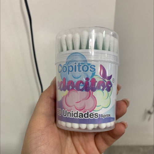 Copitos algodon *80 unidades
