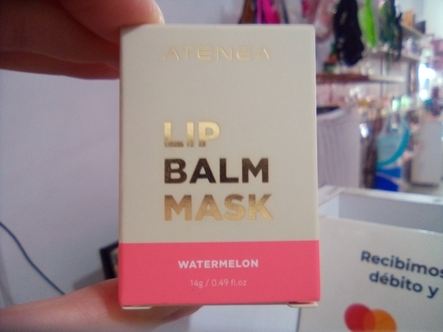 atenea lip balm mask