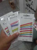 Carton Ganchos de colores