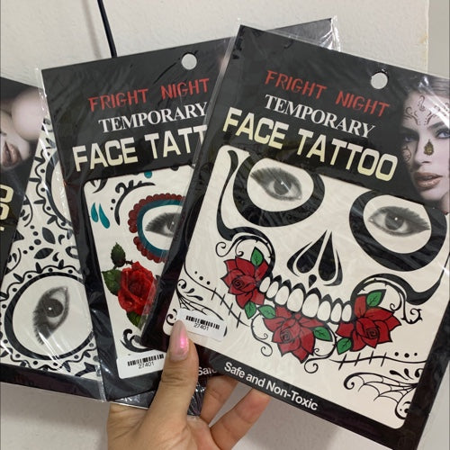 Face tattoo