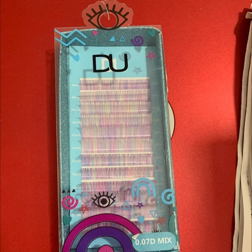 Du pestanas pelo a pelo colores