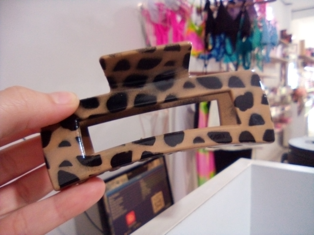 pinza animal print grande