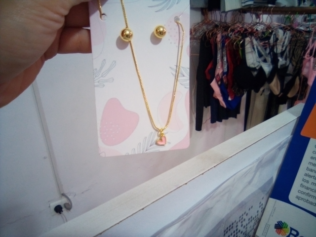 cadena con dije economica