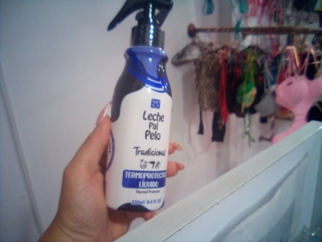 leche pal pelo termoprotector spray