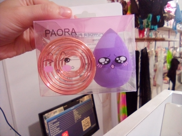 beauty blender con base