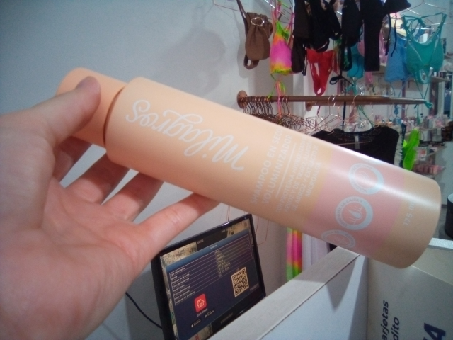milagros shampoo seco