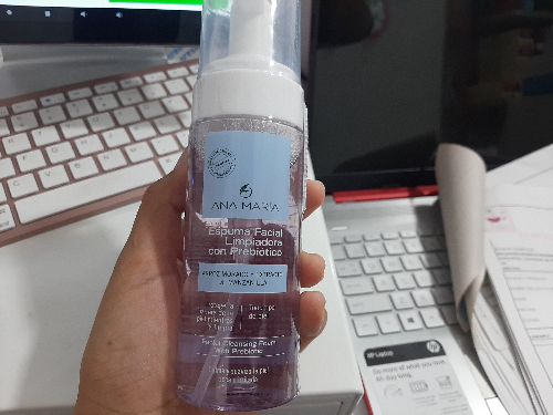 Ana Maria esupuma facial limpiadora con prebiotico