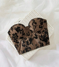 corset straple animal print