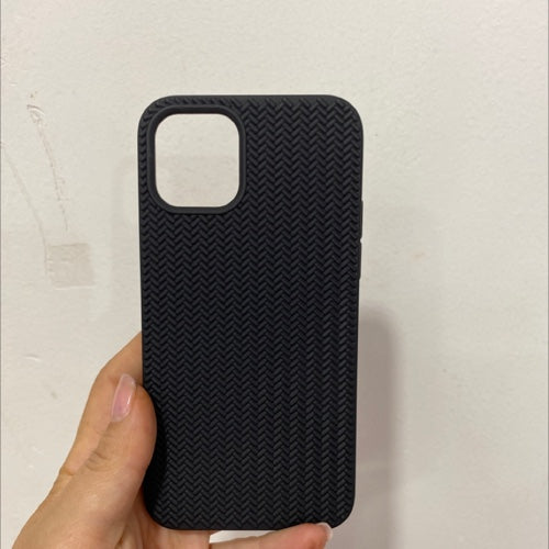 Funda negra corrugada iPhone 12