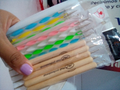 punzones x5 de colores y madera