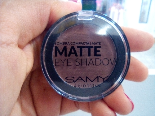 samy sombra matte eye shadow cafe