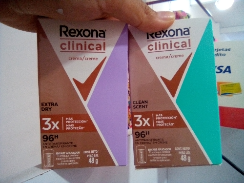 rexona clinical crema en caja