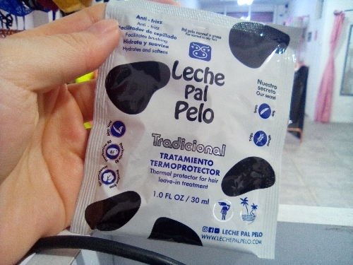 Leche pal pelo negra Termoprotector