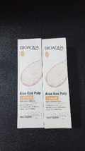 bioaqua rice raw pulp lotion y toner