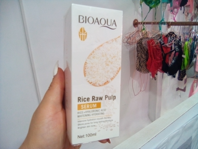 bioaqua rice suero