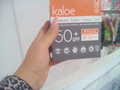 Kaloe protector solar sobre